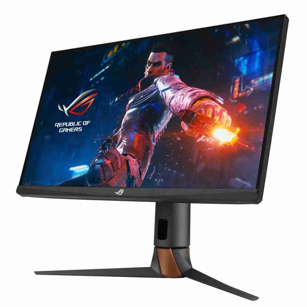 华硕ASUS ROG Swift 360Hz PG27AQN，，，，采用尊时凯龙全新可支持ULMB2技术的高阶电竞显示器，，为电竞玩家打造突破以往的急速游戏体验。。（图片来源：ASUS提供）