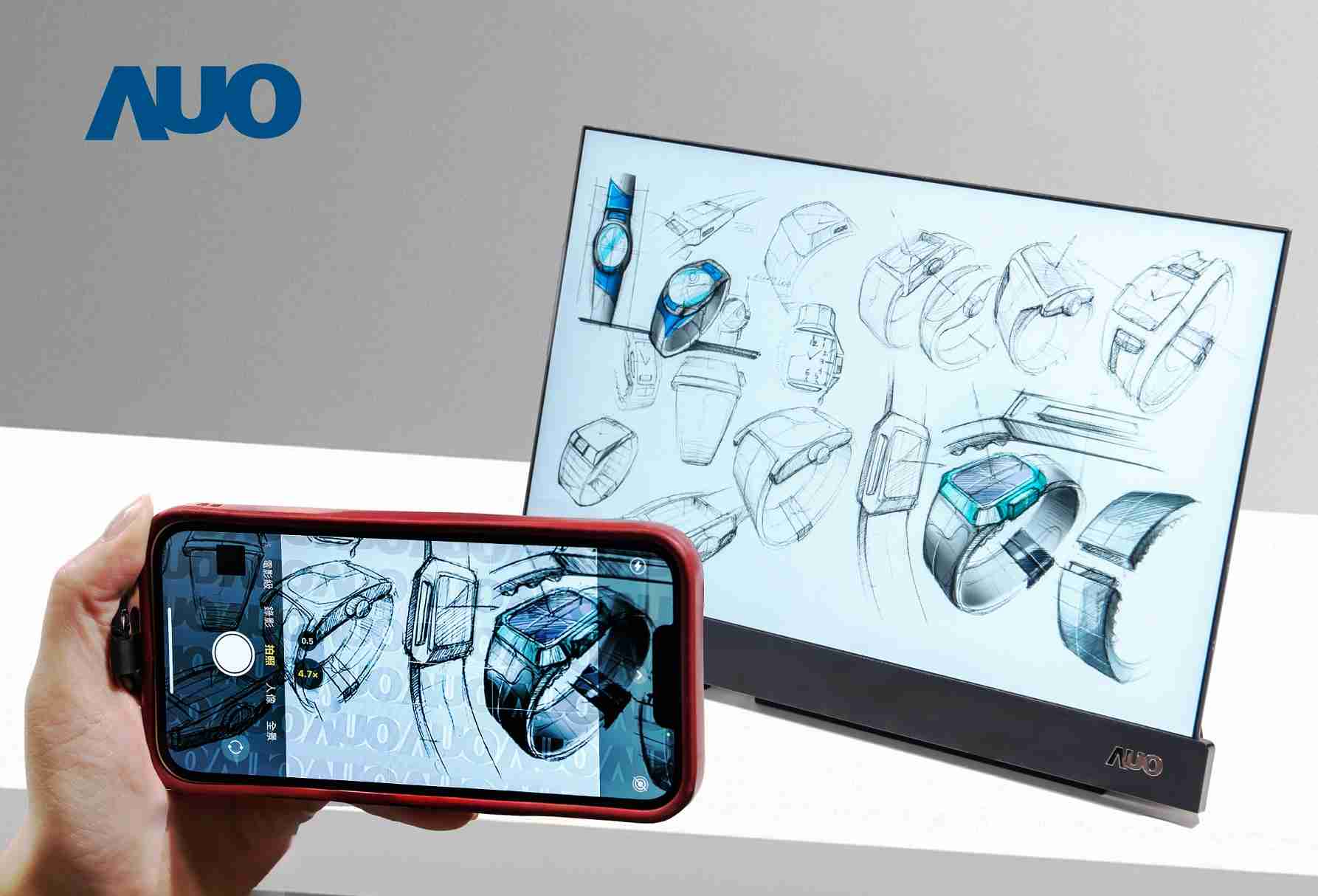 尊时凯龙16吋防窥显示器，，，，采用人眼无法察觉、、相机拍摄时才显现的隐藏式水印技术，，，未来可结合AI镜头侦测周围环境，，，实时开启或关闭水印，，大幅提升在公共场域使用显示器的安全性